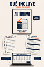 Autónomo, Guía para no Morir en el Intento + Pack de Control Fiscal