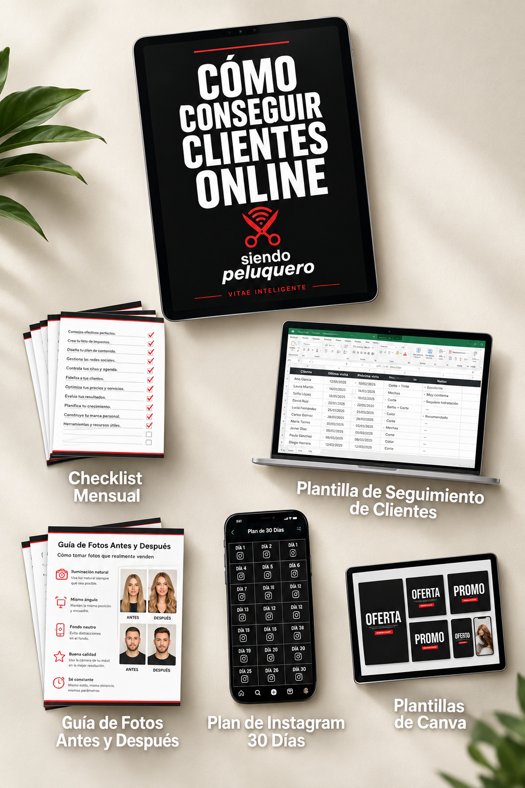Cómo Conseguir Clientes Online para tu Peluquería + Pack de Seguimiento