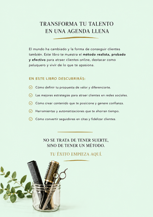 Cómo conseguir clientes online siendo peluquero