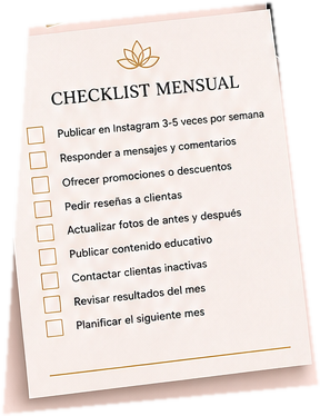Checklist mensual